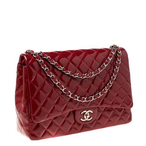 channel clasic bag|red chanel bag.